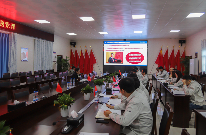 公司党委委员、副总司理周道银到白居寺长江大桥项目教学党课.jpg