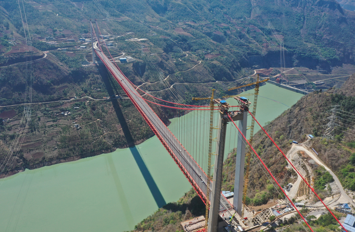 华美高速金安金沙江大桥下游侧猫道拆除完成 (6).jpg