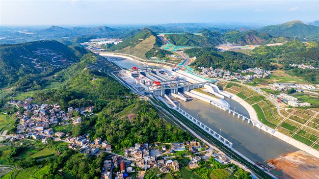 20260603平陆运河全线顺遂通水2